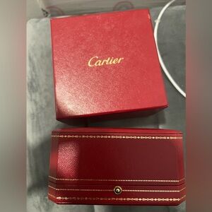 Cartier loves bracelet empty box authentic
